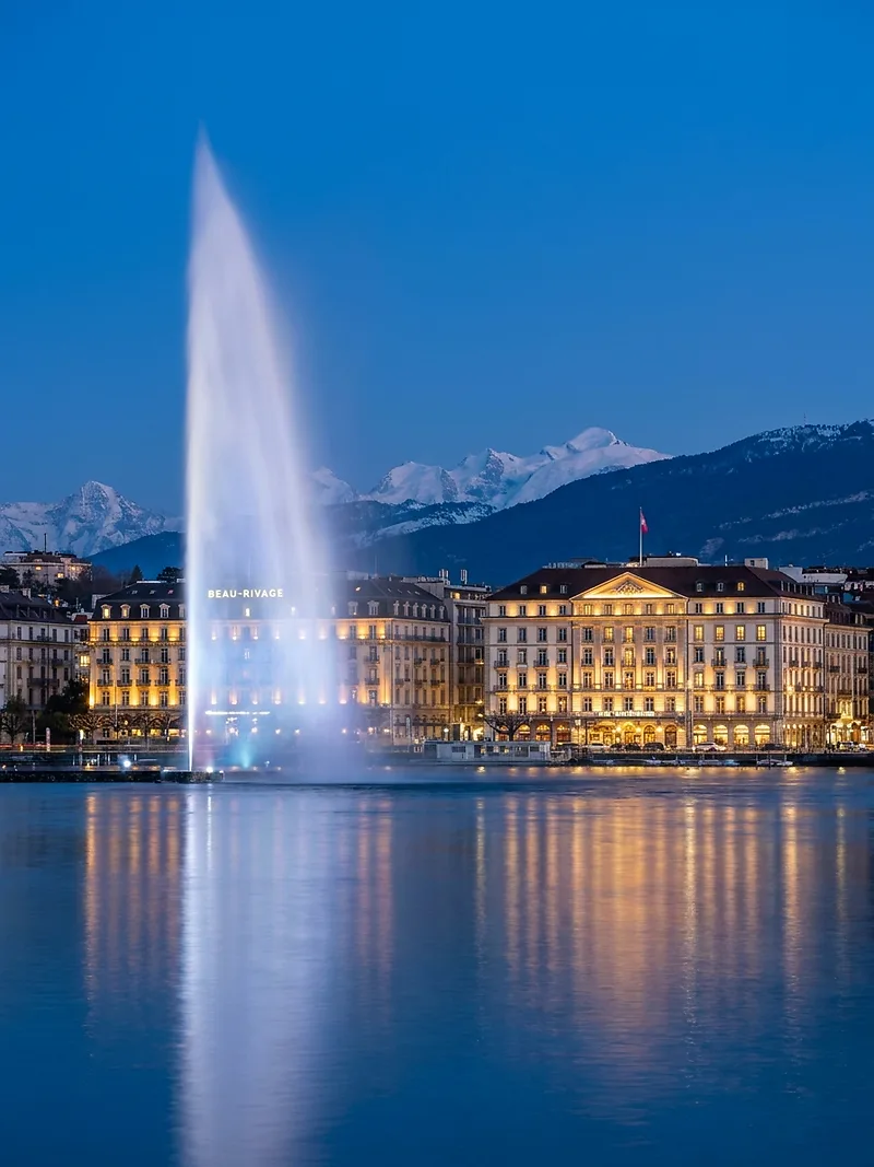 City image for the Geneva to Marbella private-jet route